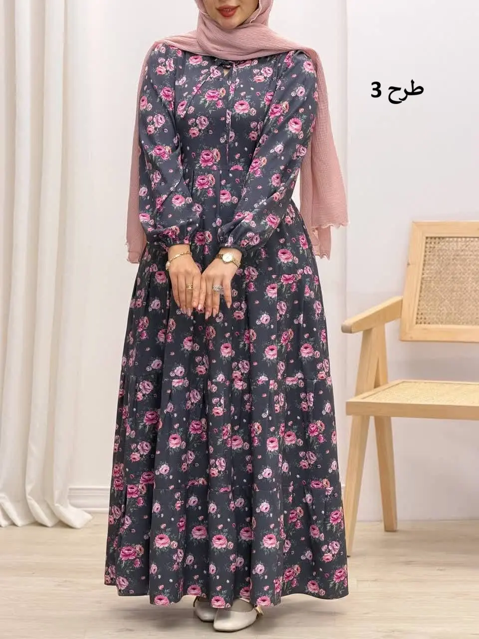 3982- پیراهن بلند نوردخت